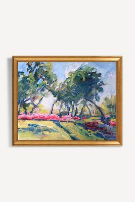 ARTFULLY WALLS AZALEAS UNDER THE OAKS WALL ART 