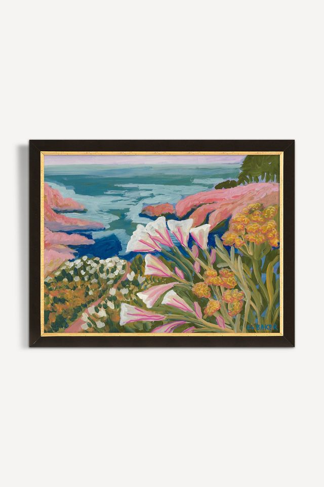 Big Sur Blooms Wall Art #1
