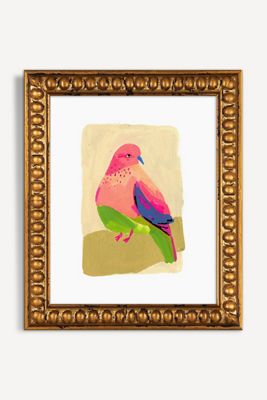 Neon Dove Wall Art