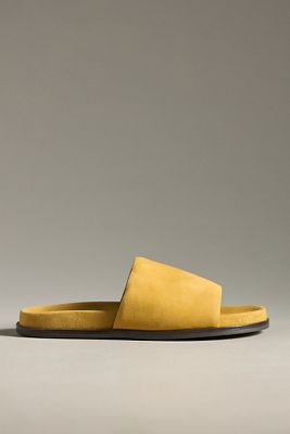 SEYCHELLES FARRAH SUEDE SLIDE SANDALS 