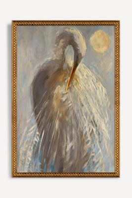 Lady Dressed In White Wall Art