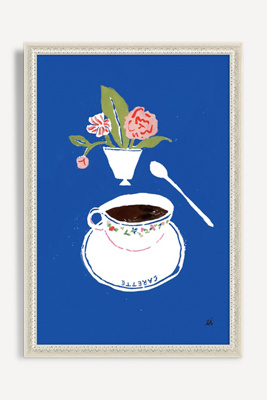 Artfully Walls Un Cafe S'il Vous Plait Wall Art