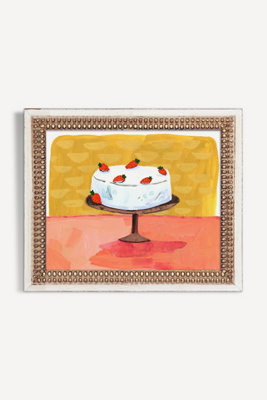 Artfully Walls Strawberry Cake Wall Art
