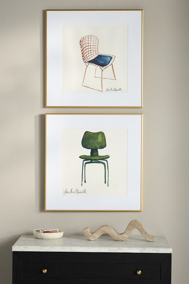 Eames Molded Plywood Chair Wall Art #1
