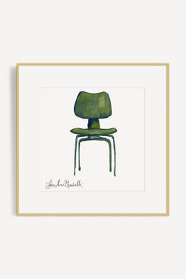 Eames Molded Plywood Chair Wall Art