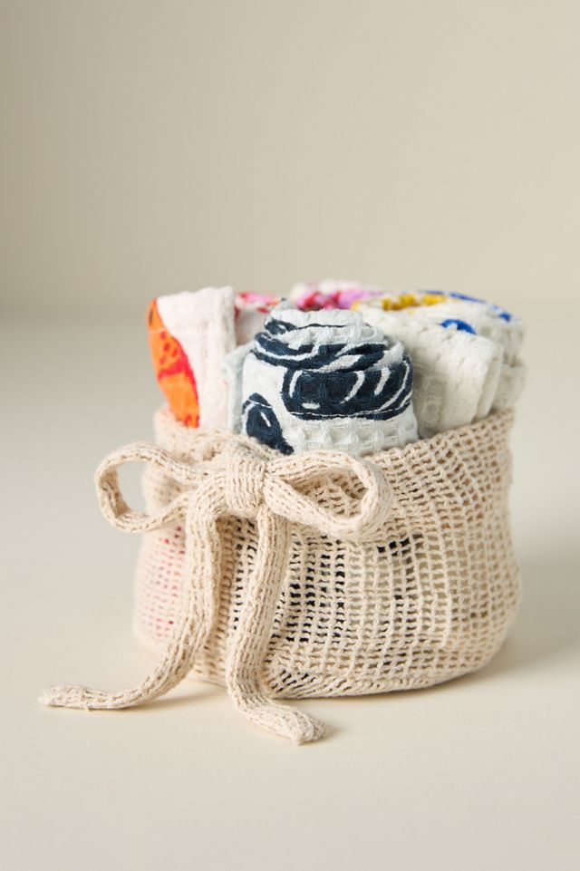 Fresh Catch Dishcloths, Set of 4 #1