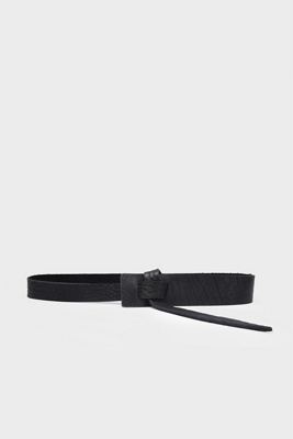 49 Square Miles Asymmetrical Hip Belt In Black