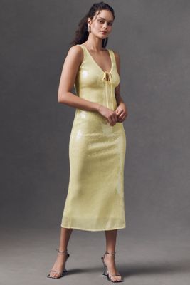 Hutch Arden V-Neck Maxi Dress