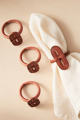 Sarasota Napkin Rings, Set of 4