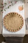 Tulip Border Raffia Placemat
