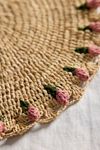 Tulip Border Raffia Placemat