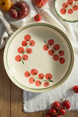 Garden Tomato Stoneware Serving Bowl
