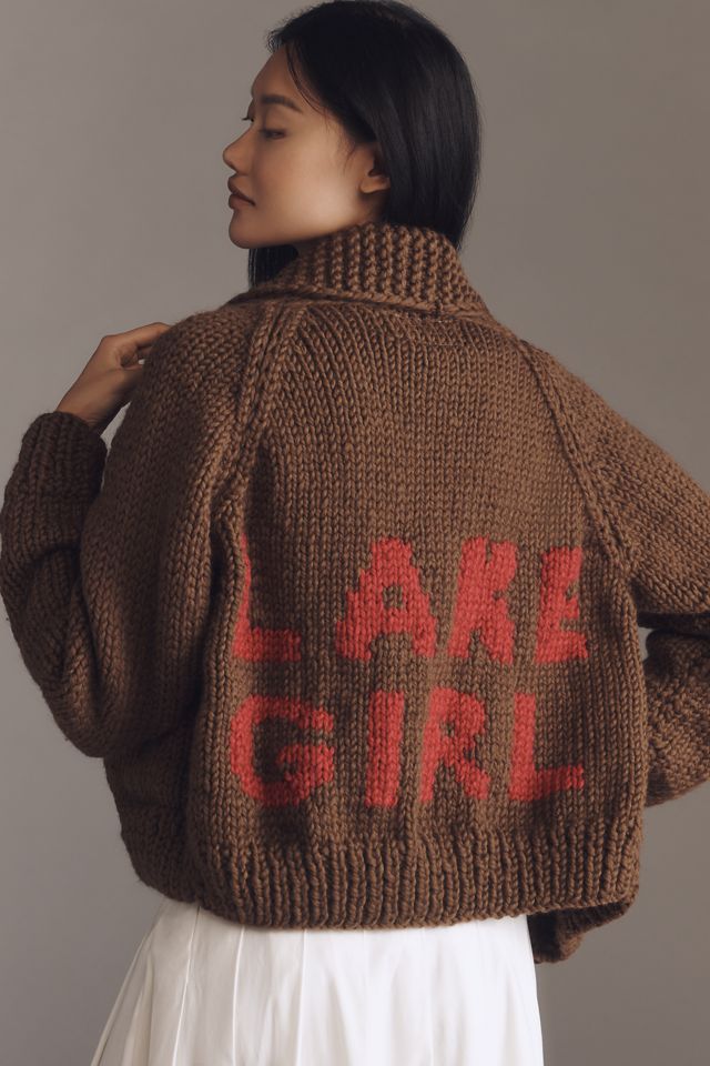 GOGO Sweaters Lake Girl Cardigan Sweater #2