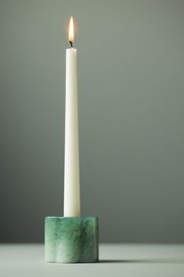 Susana Flower-Shaped Resin Taper Candle Holder