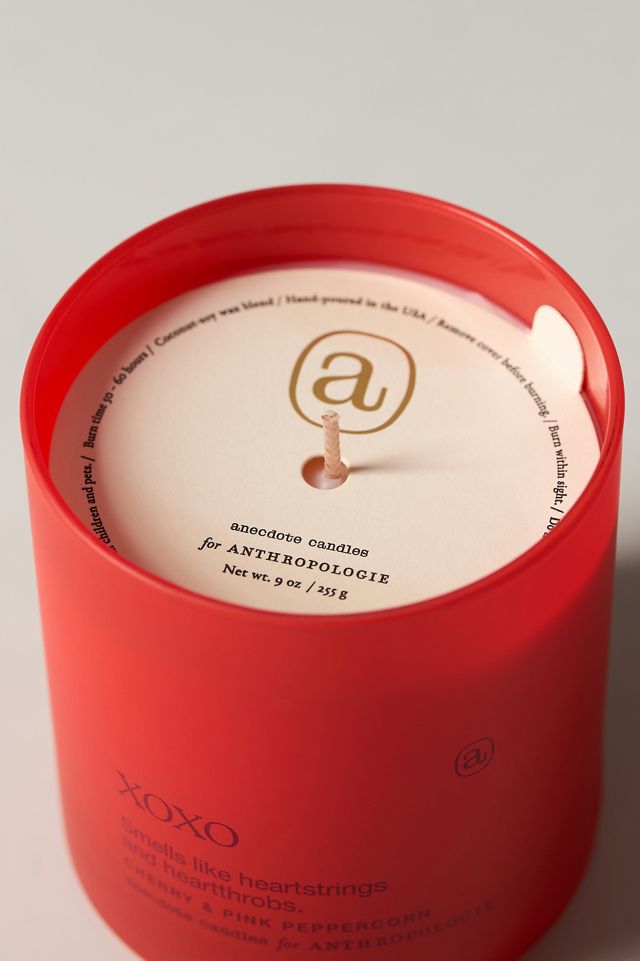 Anecdote XOXO Cherry & Pink Peppercorn Glass Candle #2