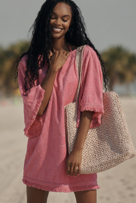 OLLARI TEXTURED TERRY TUNIC 