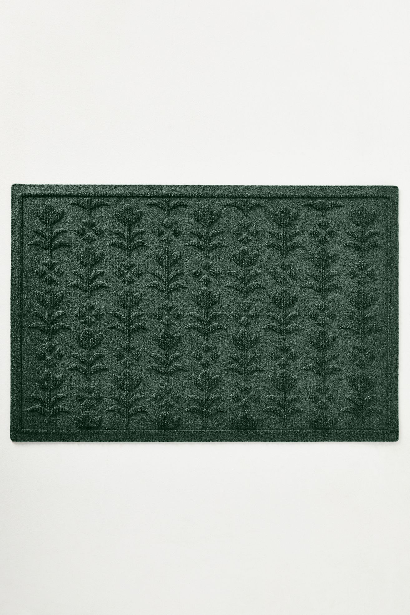 WaterHog® Esme Doormat - Dark Green, 3’ X 5’