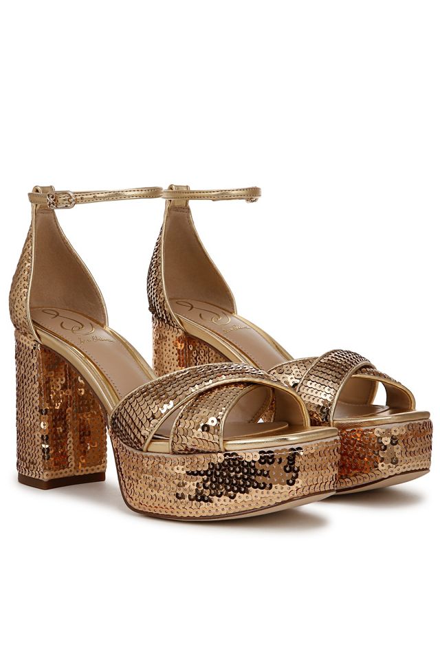 Sam Edelman Jullian Sequin Platform Heels #1