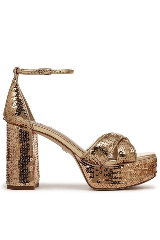 Sam Edelman Jullian Sequin Platform Heels #3
