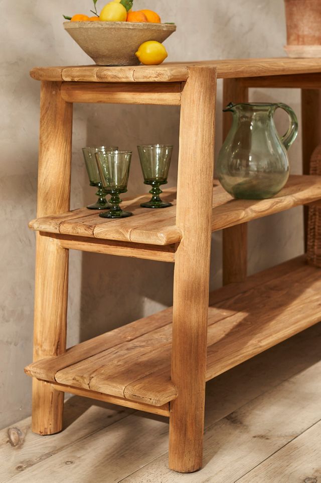 Alfa Teak Console #2
