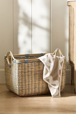 Round-Handled Rectangular Basket