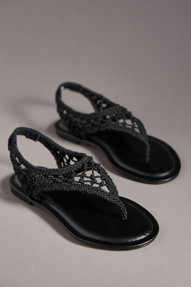 Silent D Crochet Thong Sandals #1