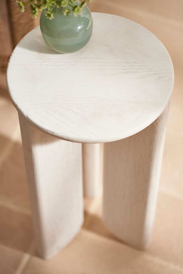 Oak Wood Side Table #1