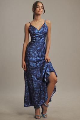 HUTCH ARIZONA SLEEVELESS SLIP MAXI DRESS 