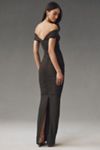 Ronny Kobo Nasha Ruched Cutout Maxi Dress