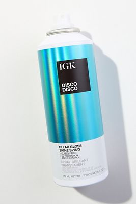 Igk Disco Disco Clear Gloss Shine Spray In Blue