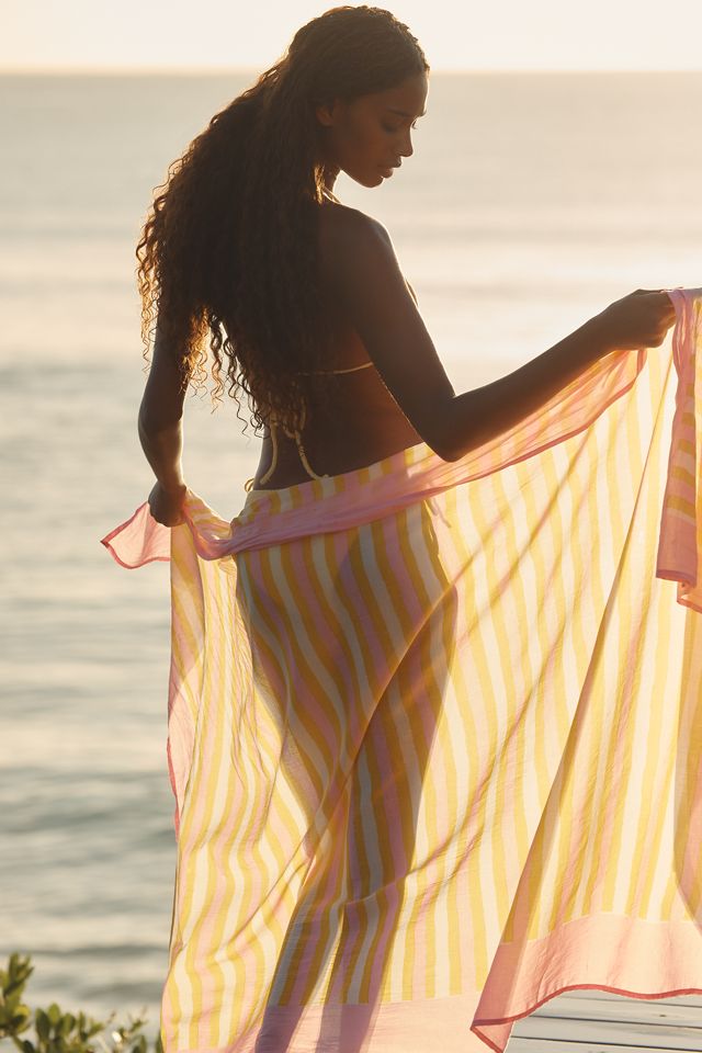 Sunshine Tienda Sunkissed Stripe Sarong #1