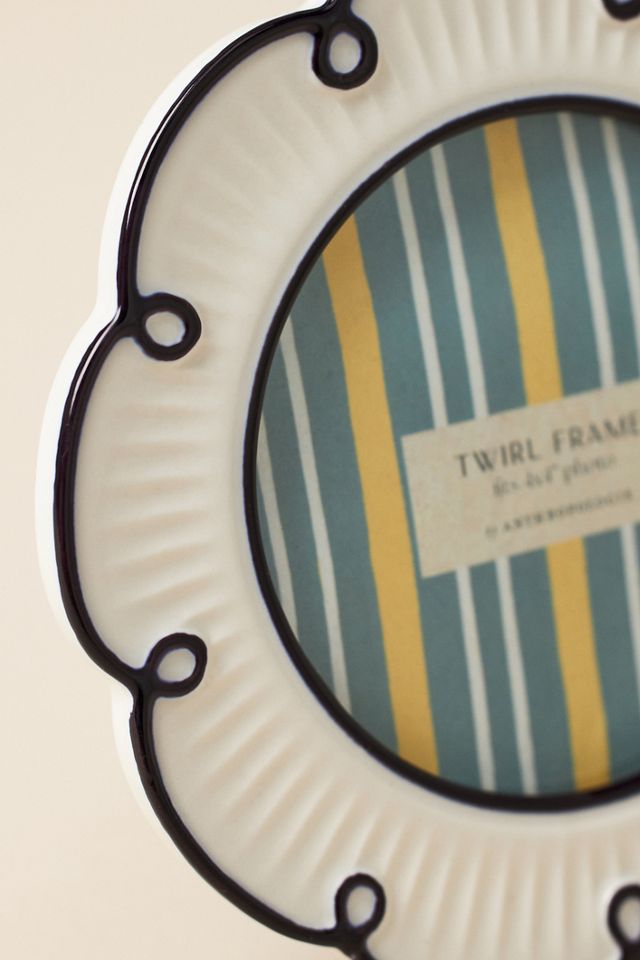 Twirl Ceramic Picture Frame