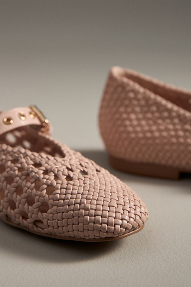 Bibi Lou Woven Moto Ballet Flats #2