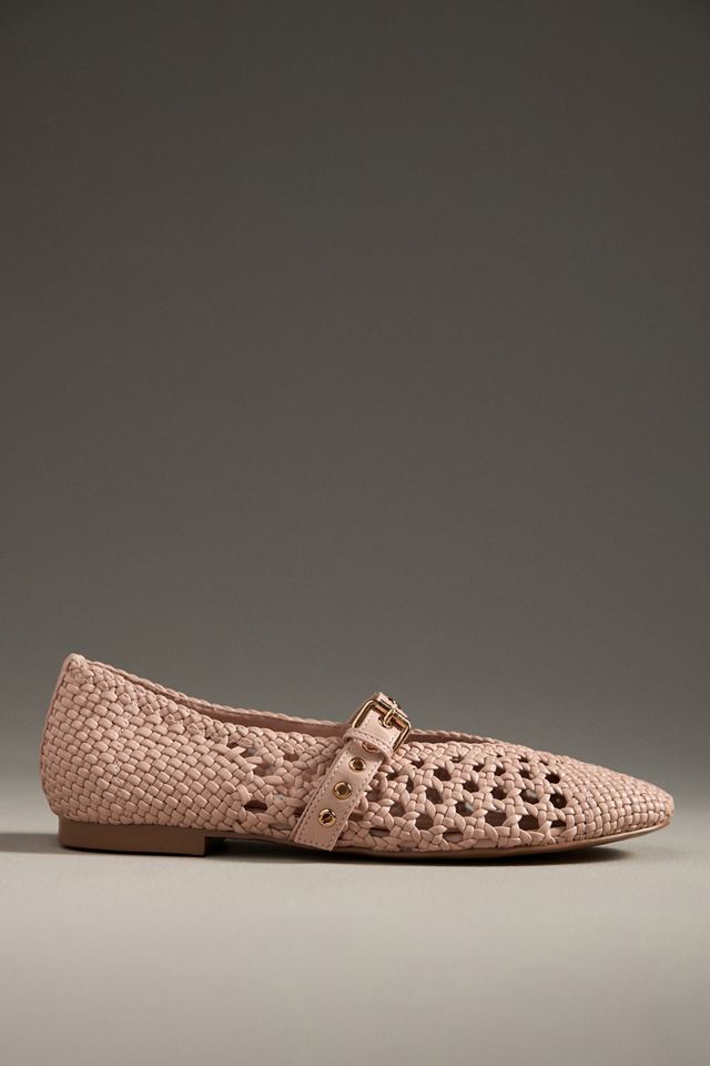 Bibi Lou Woven Moto Ballet Flats #1