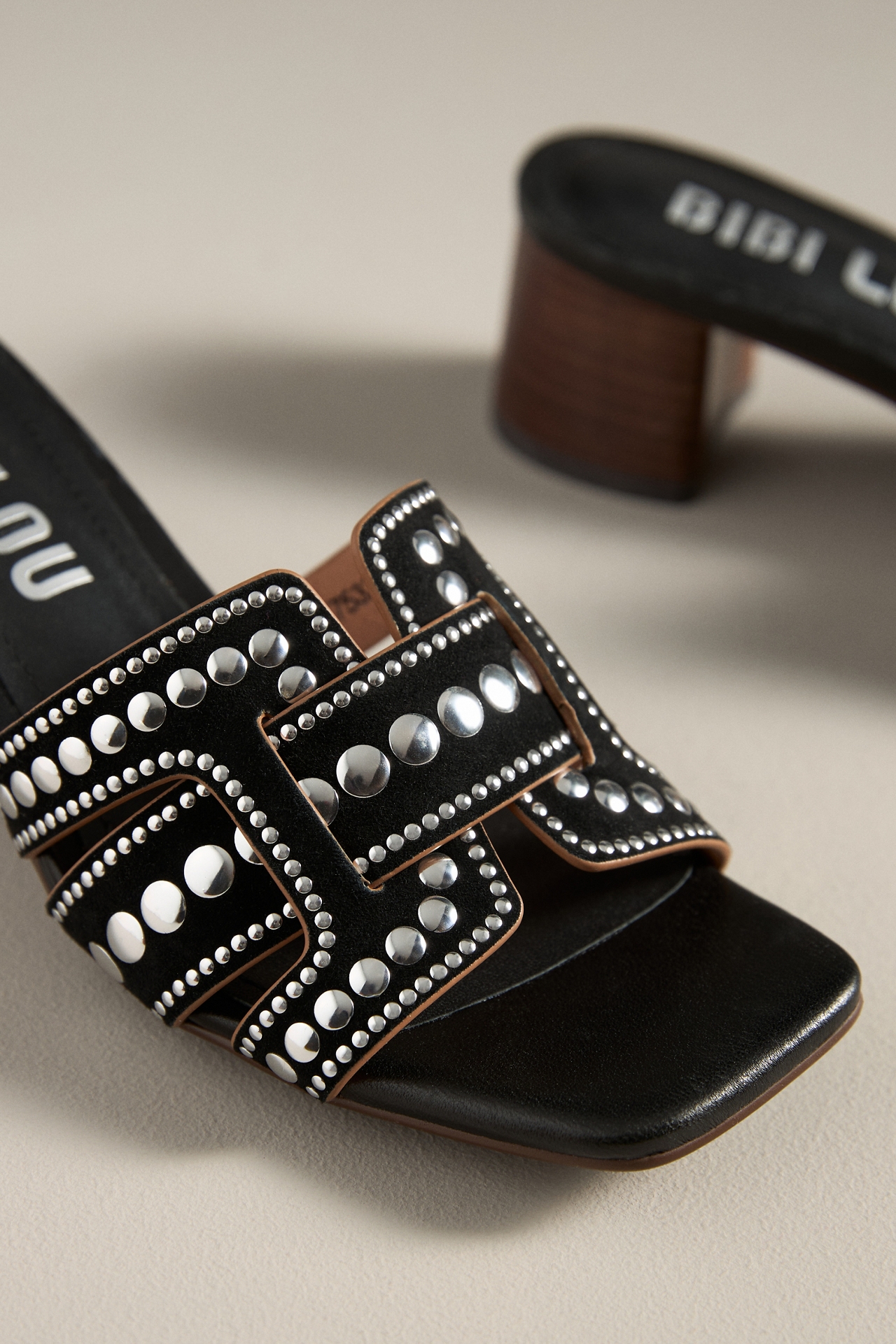 Bibi Lou Holly Studded Heels