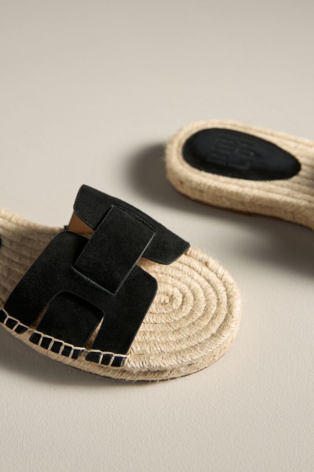 Bibi Lou Suede Espadrille Slide Sandals #2