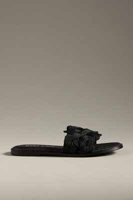 Bibi Lou Liana Slide Sandals In Black