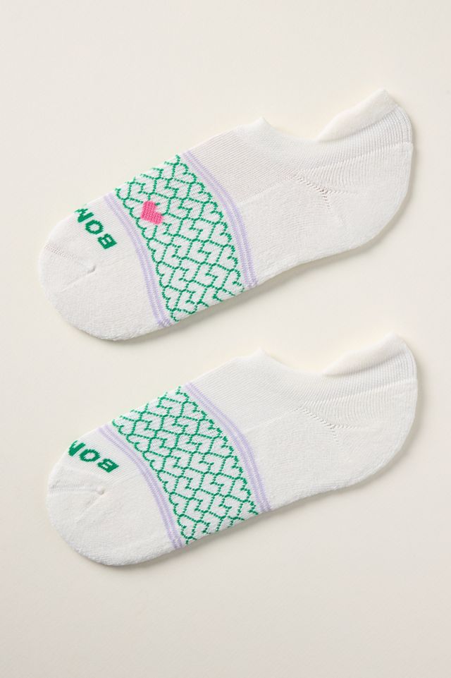 Bombas Heart Honeycomb Stripe Ankle Socks #1