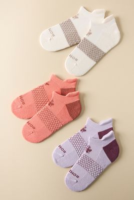 Solid Ankle Socks, Set of 3