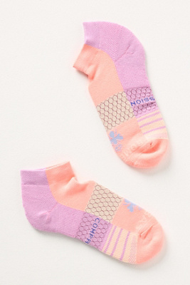 Bombas Performance Ankle Socks In Orange