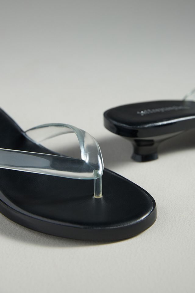 Jeffrey Campbell Lollipop Kitten-Heel Jelly Thong Sandals #3