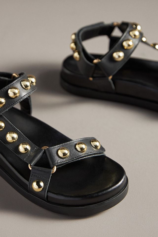 Studded Leather Sport Sandals #2