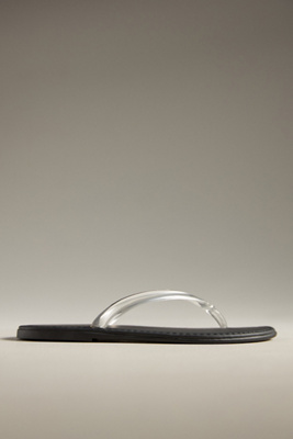 Jeffrey Campbell Beach Thong Sandals In Clear