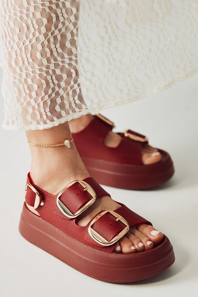 Jeffrey Campbell Blithe Platform Buckle Sandals #1