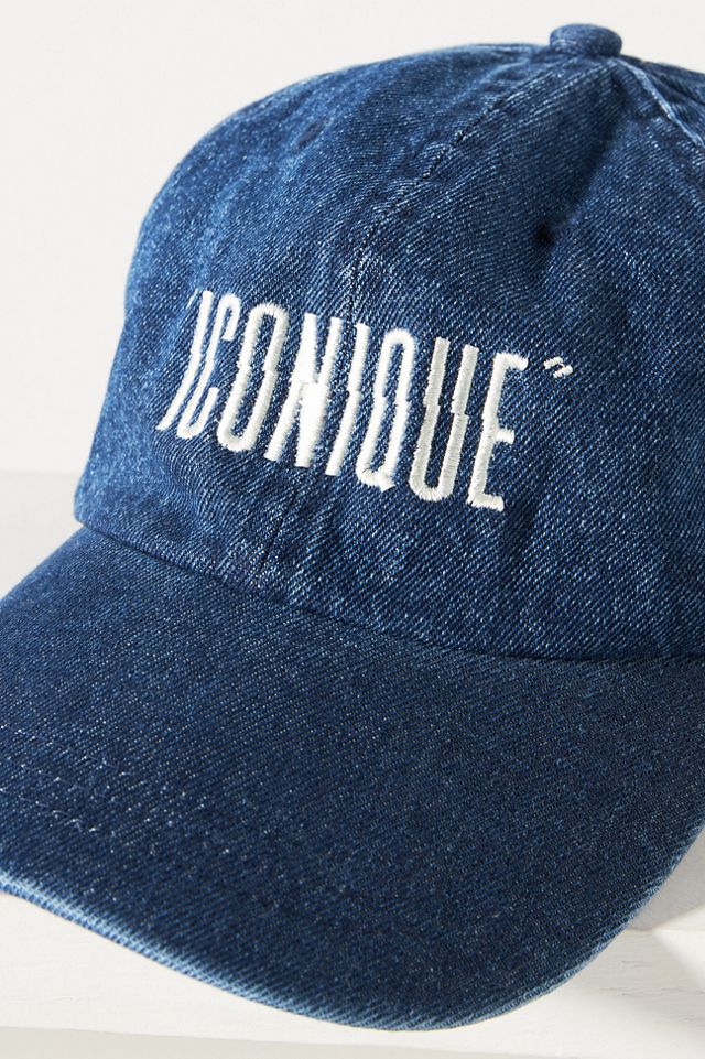 Clare V. Iconique Denim Baseball Cap #2