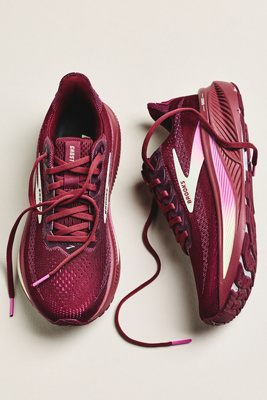 Brooks Ghost 17 Running Shoe In Red