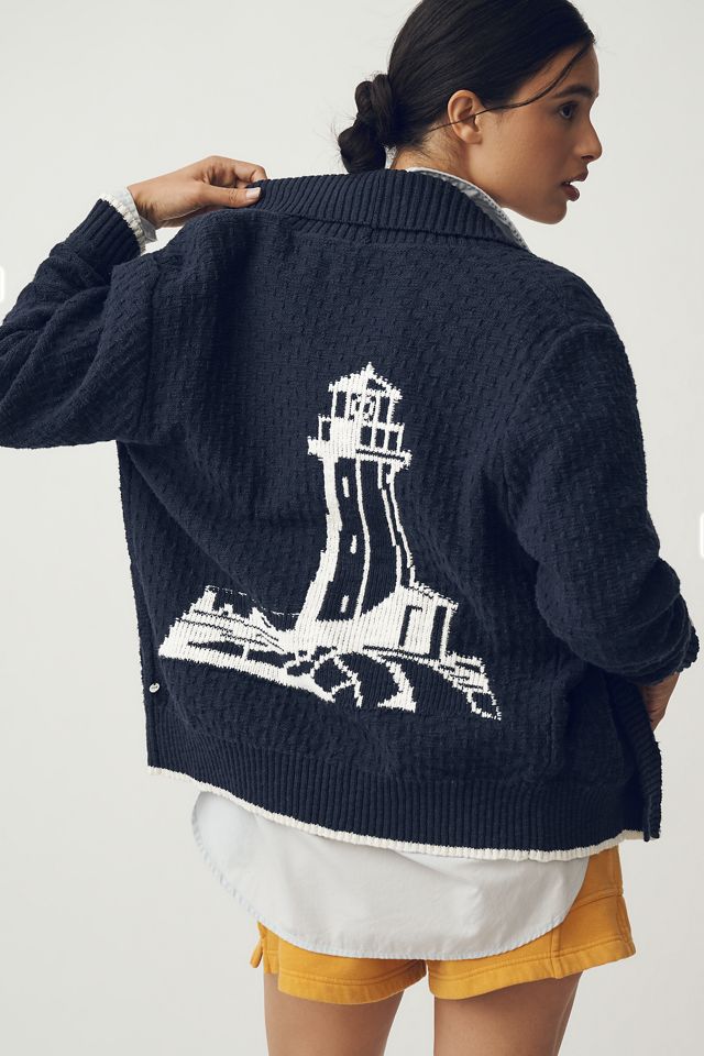 The Normal Brand Lighthouse Cardigan Sweater #1