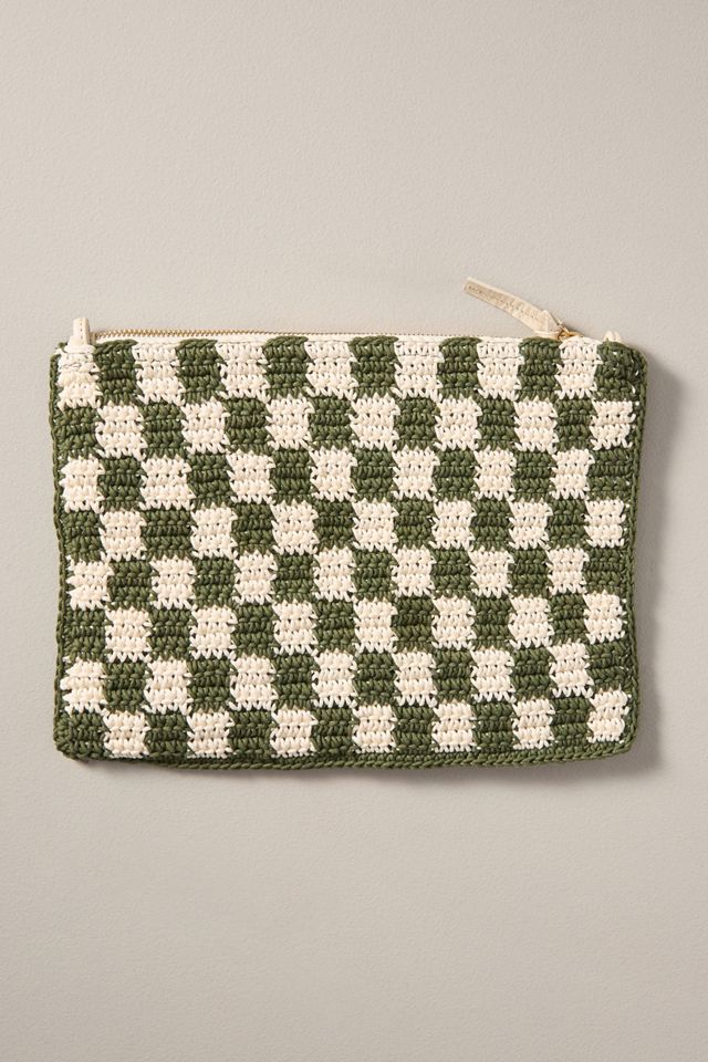Clare V. Woven Flat Clutch #1