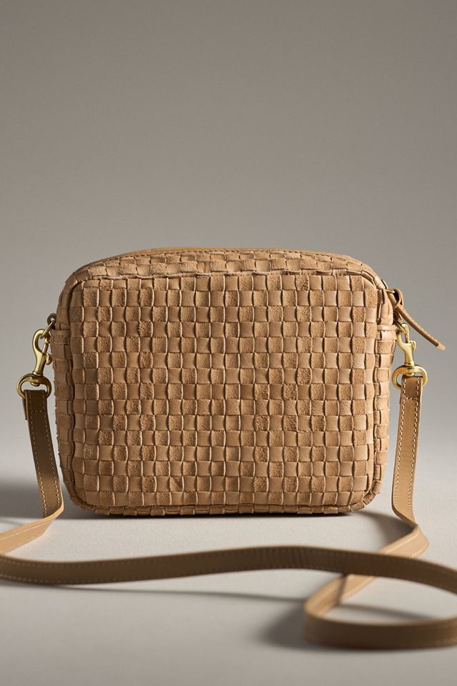 Clare V. Woven Midi Sac Crossbody Bag #1