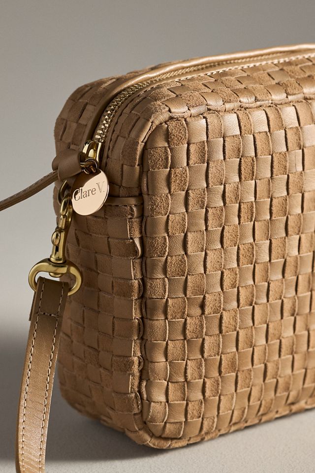 Clare V. Woven Midi Sac Crossbody Bag #2